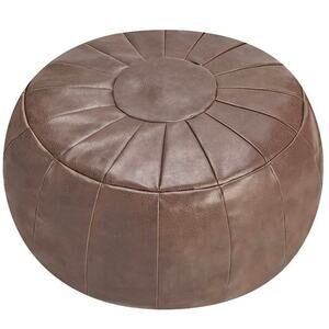 NWT ROTOT Decorative Pouf, Ottoman, Bean Bag Chair,Foot Rest, Storage Unstuffed